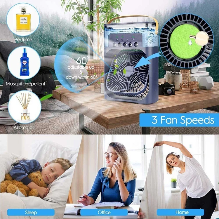 پنکه مه‌پاش USB با طراحی مدرن و کاربردی