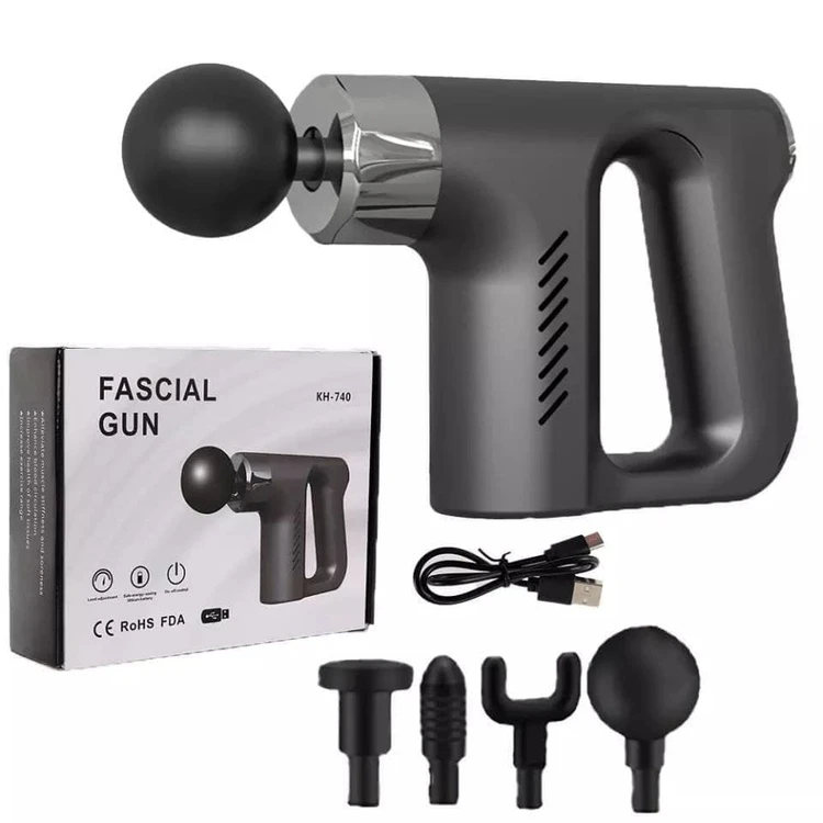 خرید ماساژور تفنگی Fascial Gun با طراحی ارگونومیک و قدرت بالا