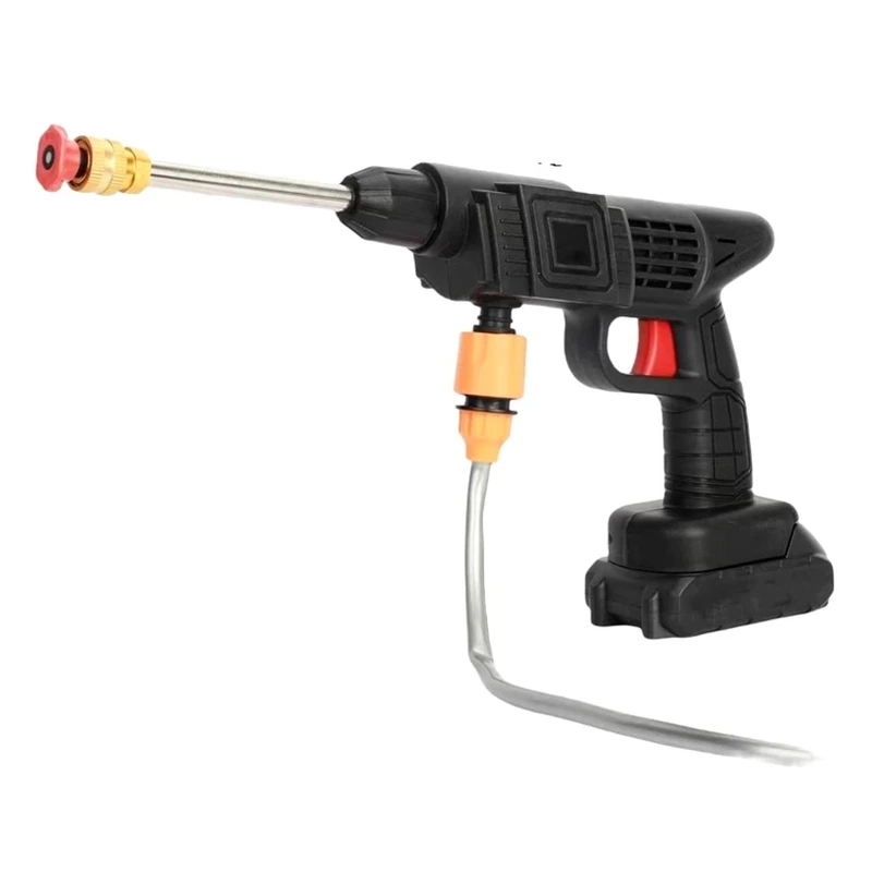 قابلیت استفاده از آبگرم در کارواش Cleaning Gun 68V برای شستشوی عمیق‌تر