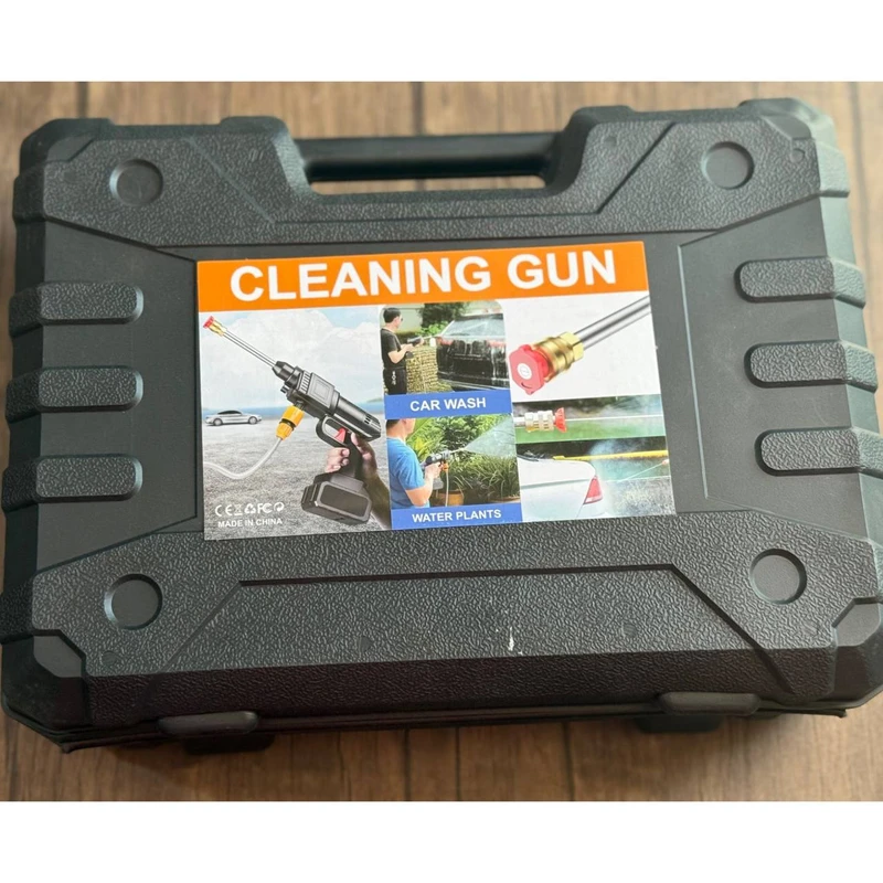 کارواش شارژی Cleaning Gun 68V با طراحی سبک و قابل حمل