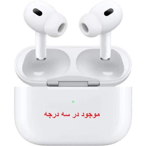 ایرفون بلوتوثی اپل مدل AirPods Pro 2nd Generation نسخه کپی با طراحی ساده