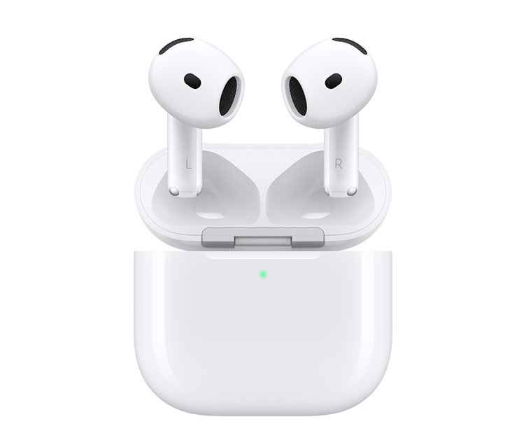 هندزفری بلوتوثی اپل مدل AirPods 4 ANC با طراحی ارگونومیک و فناوری حذف نویز فعال