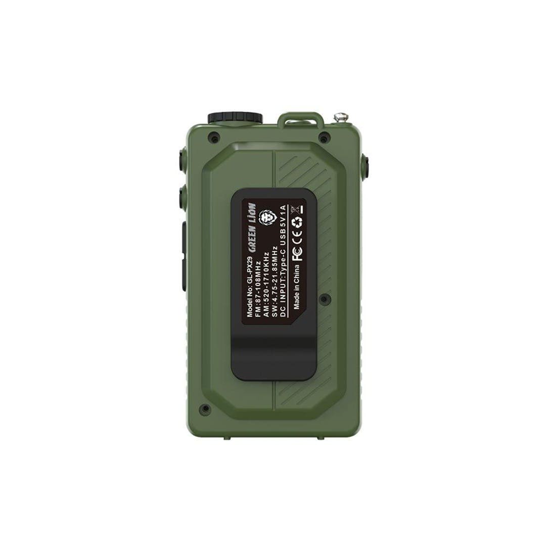 قیمت رادیو شارژی بلوتوثی Green Lion