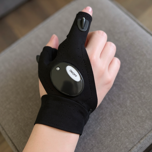 دستکش چراغ دار گلولایت LED Glove Light اصل